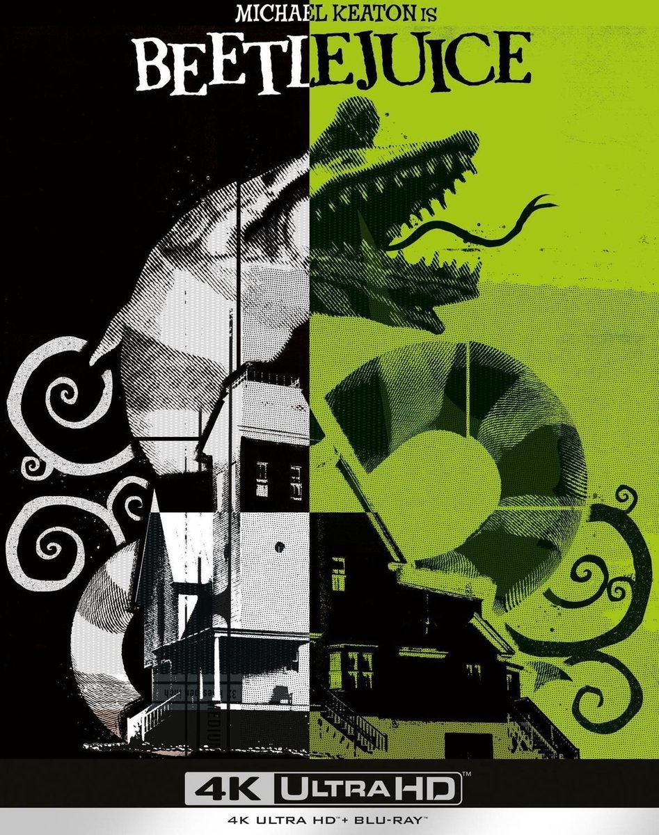 Beetlejuice (4K Ultra HD Blu-ray) (Limited Edition) (Steelbook)-