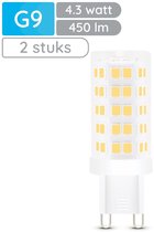 Modee Lampe LED G9 - 4,3W 2700K 450 LM 230V - Insert de lampe LED - Wit Chaud - 2 pièces