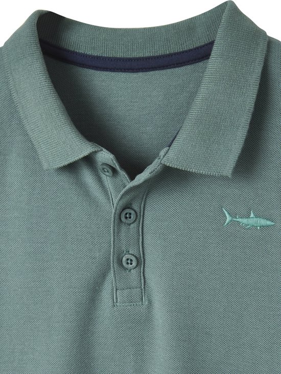 Vertbaudet Polo manches courtes broderie poitrine garçon