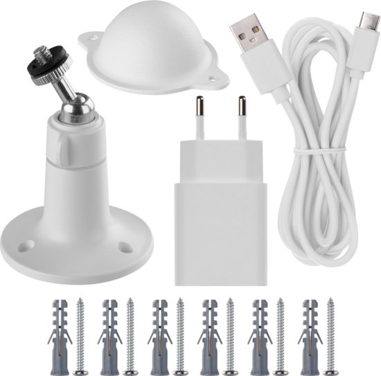OMAJIN By Netatmo Draadloze Buitencamera – Zonne-energie – 1080P HD Nachtzicht – 105dB Sirene – Personen- En Bewegingsdetectie – IP55 – OSC-01