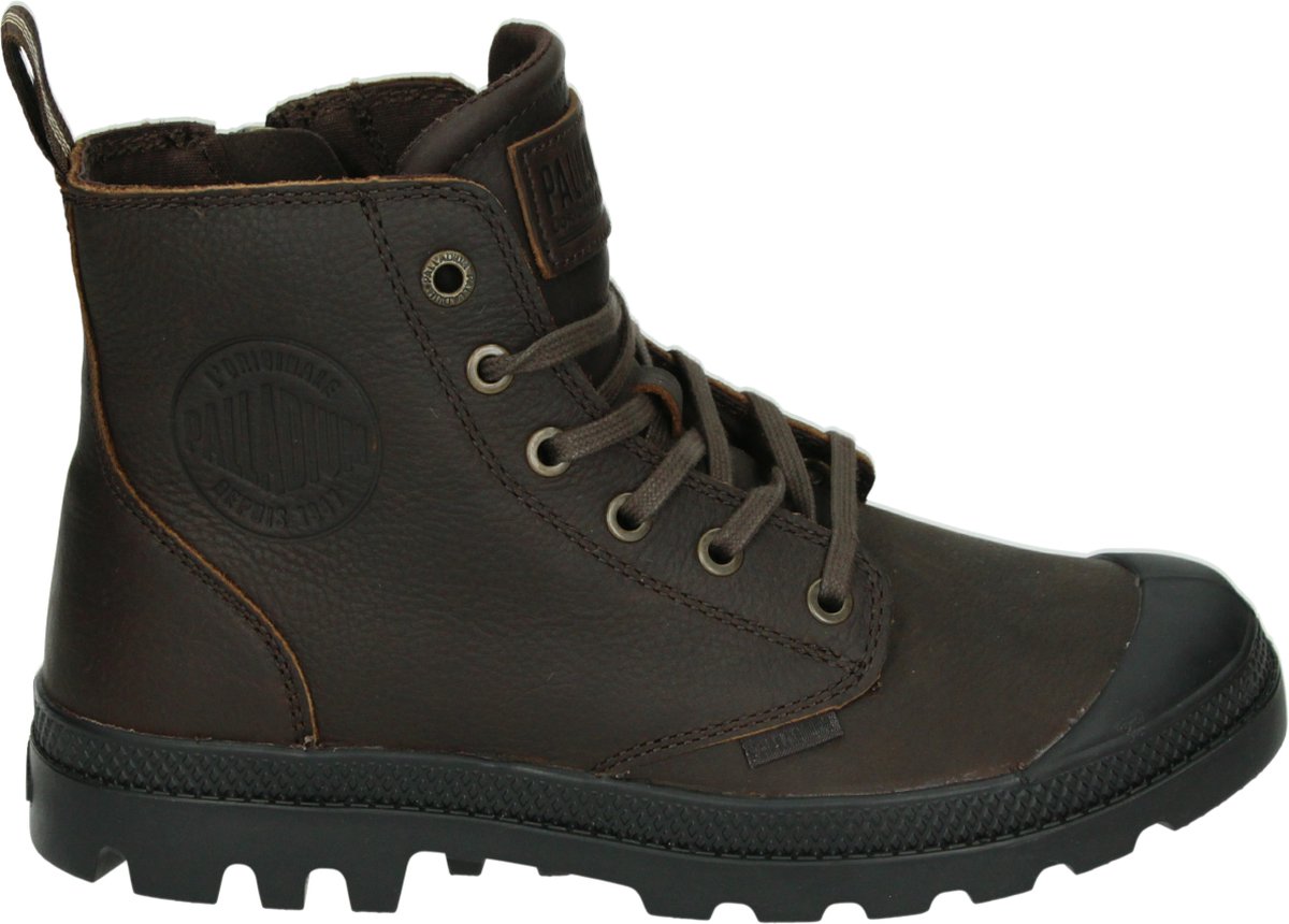 Palladium PAMPA ZIP LTH ESS VeterlaarzenHoge sneakersDames sneakersDames veterschoenenHalf-hoge schoenen Bruin