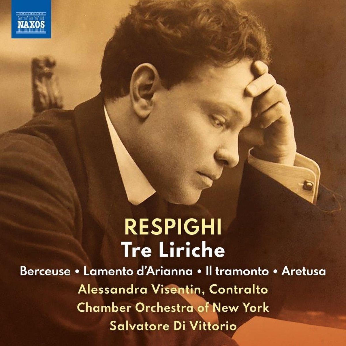 Alessandra Visentin, Chamber Orchestra Of New York - Respighi: Tre Liriche (CD)