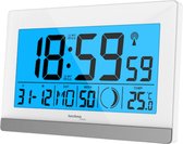 Radio gestuurde wekker - Datum - Tempratuur/Weersomstandigheden - Wekkerfunctie - Technoline WS 8056