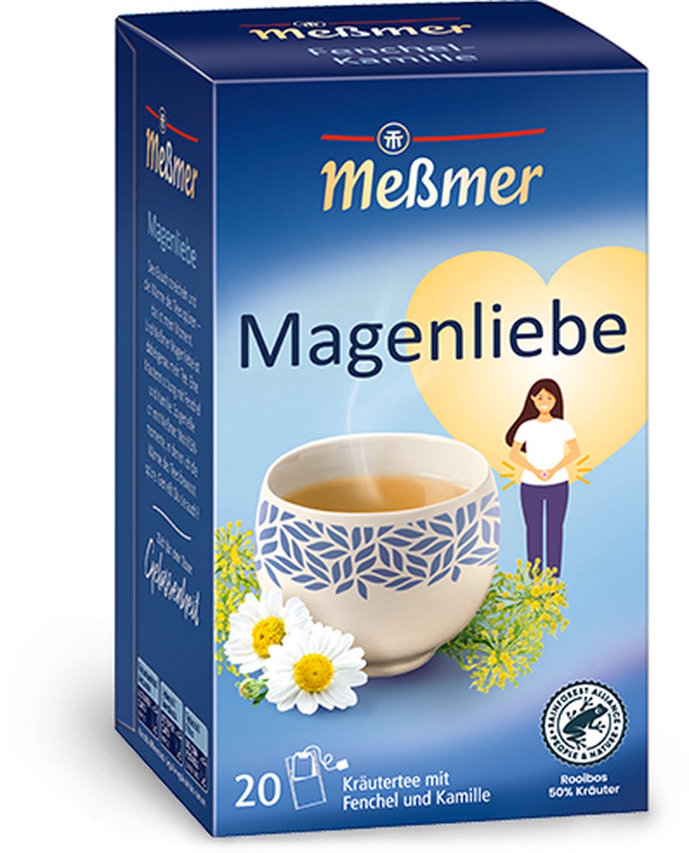 Messmer Maag Liefd Venkel Kamille 2gr - 5x 20 stuks