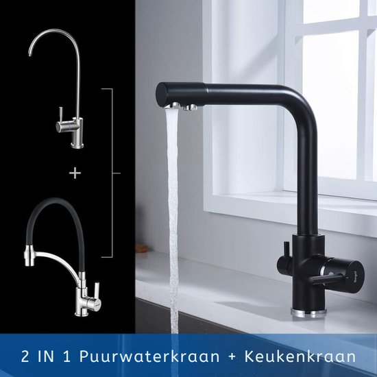 Sky Bath - 3-weg Waterkraan Keuken - Life - Chroom
