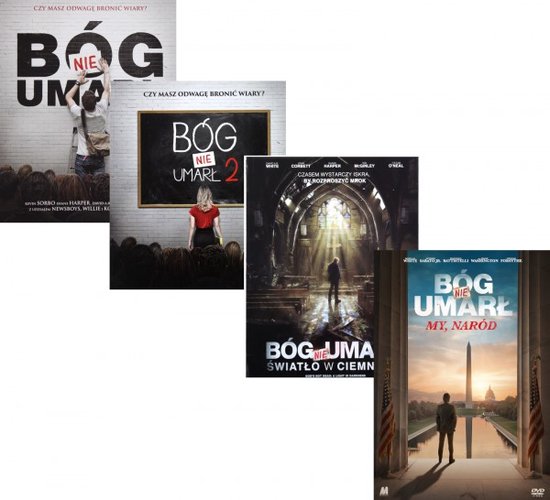 Bóg Nie Umarł Kolekcja 1-4 Pakiet [4DVD]