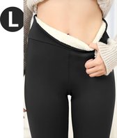 Culotte d'hiver Bovista - Culotte chaude - Culotte polaire - Culotte Thermo - Leggings - Stretch - Vêtements femme - Grijs - Taille L