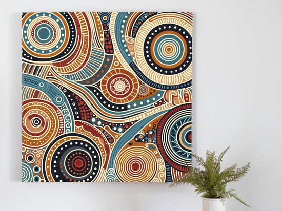 Kunstprint | Wanddecoratie | Dibond | 40 × 40 cm