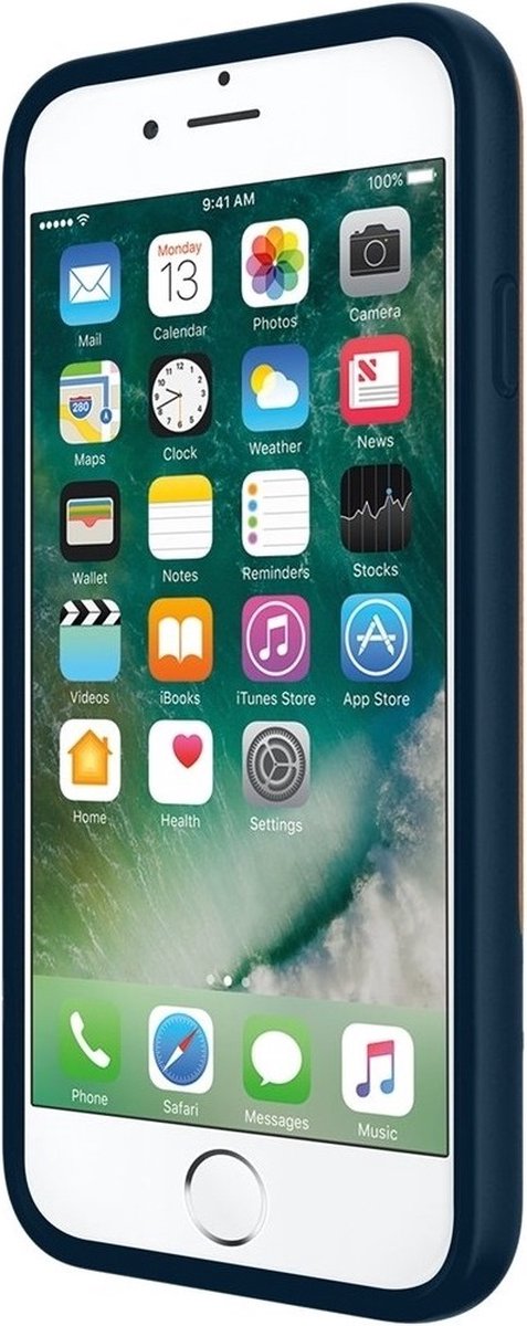 Kate Spade Jack Spade Color Block Hoesje Bruin/Navy voor Apple iPhone 7/8/SE 2020 van Kate Spade — afbeelding 3