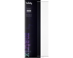 Twinkly Matrix RGB - 500 lamps (0,5x2,4m) Transparant