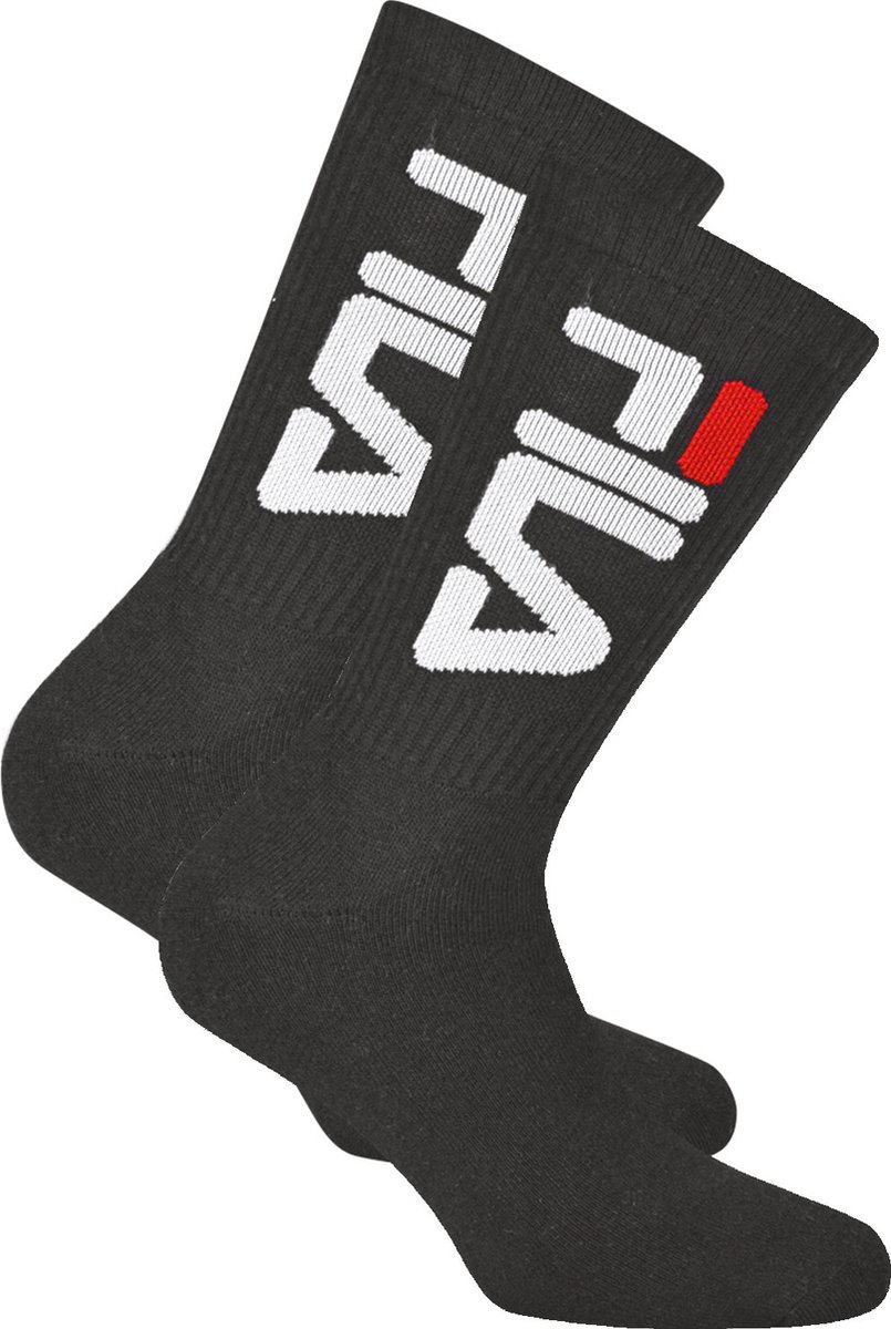 Fila Sokken Set van 2 Zwart