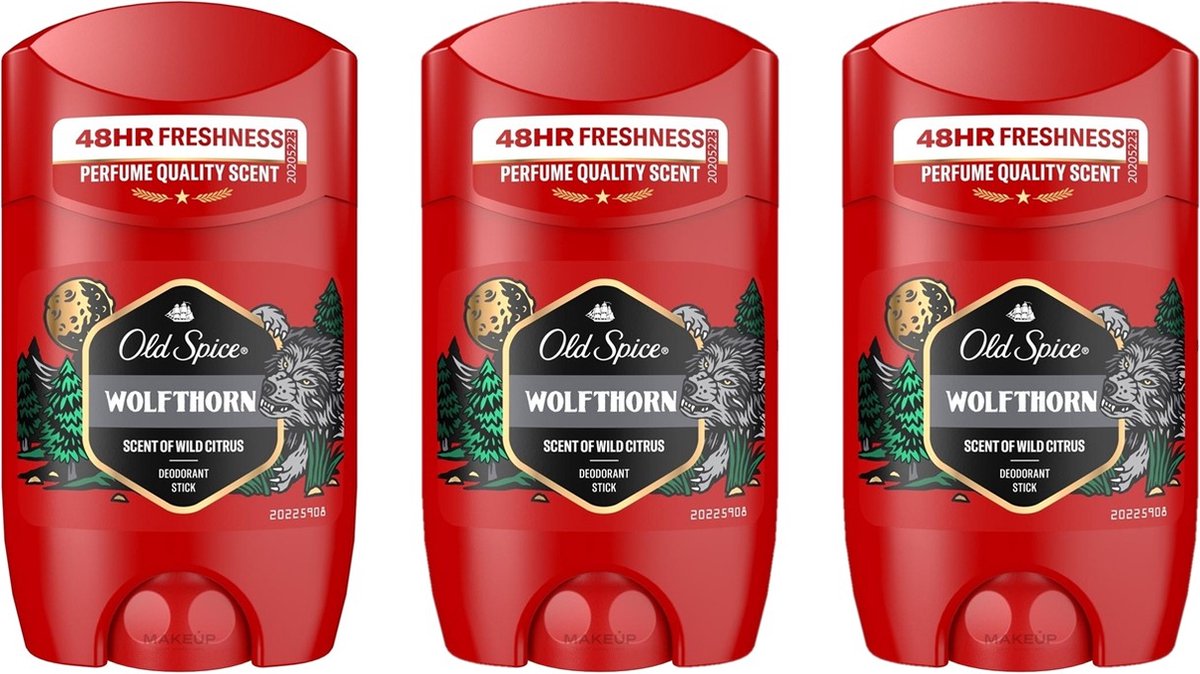 Goedkoopste Old Spice Deo Stick Wolfthorn - 3 x 50 ml