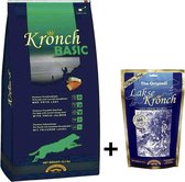Combideal Kronch - Basic Adult Hondenvoer + 100% Zalmsnacks (175 Gram)