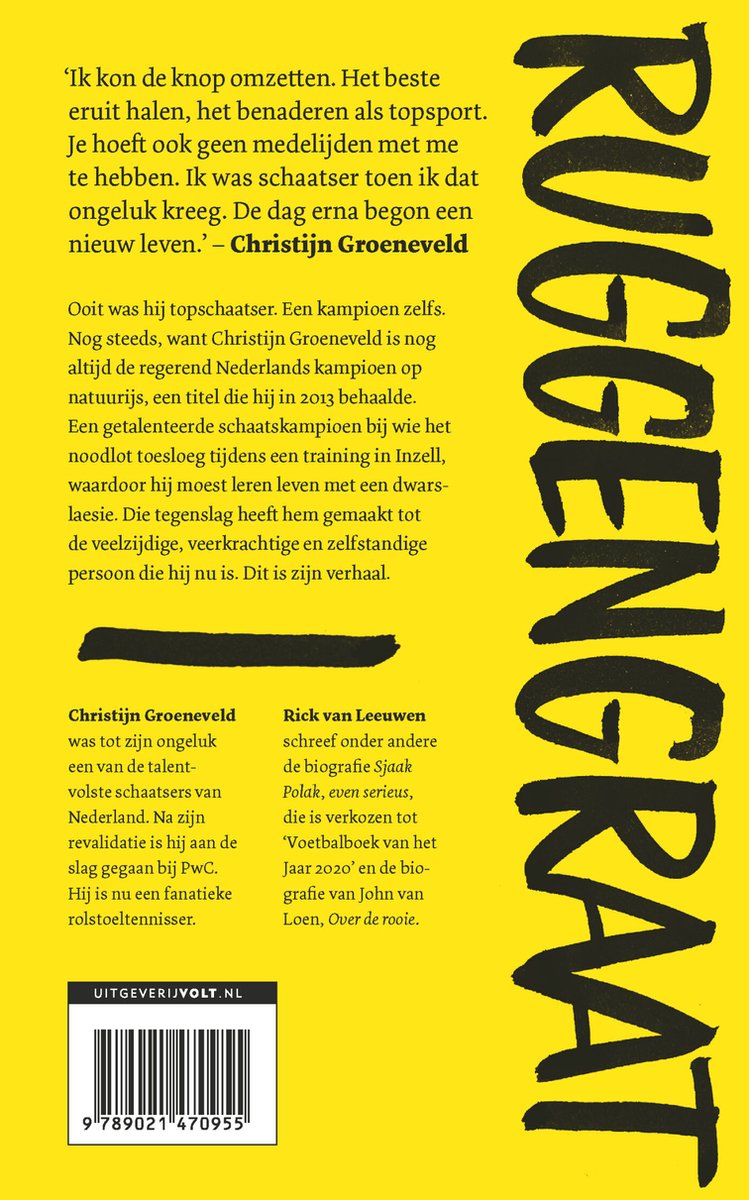 Ruggengraat - back cover