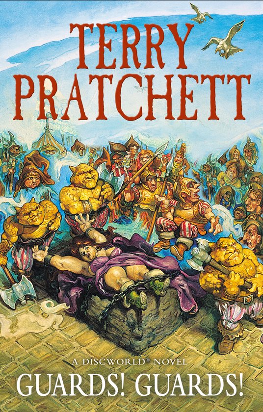 Discworld Book 8 Guards Guards - cover