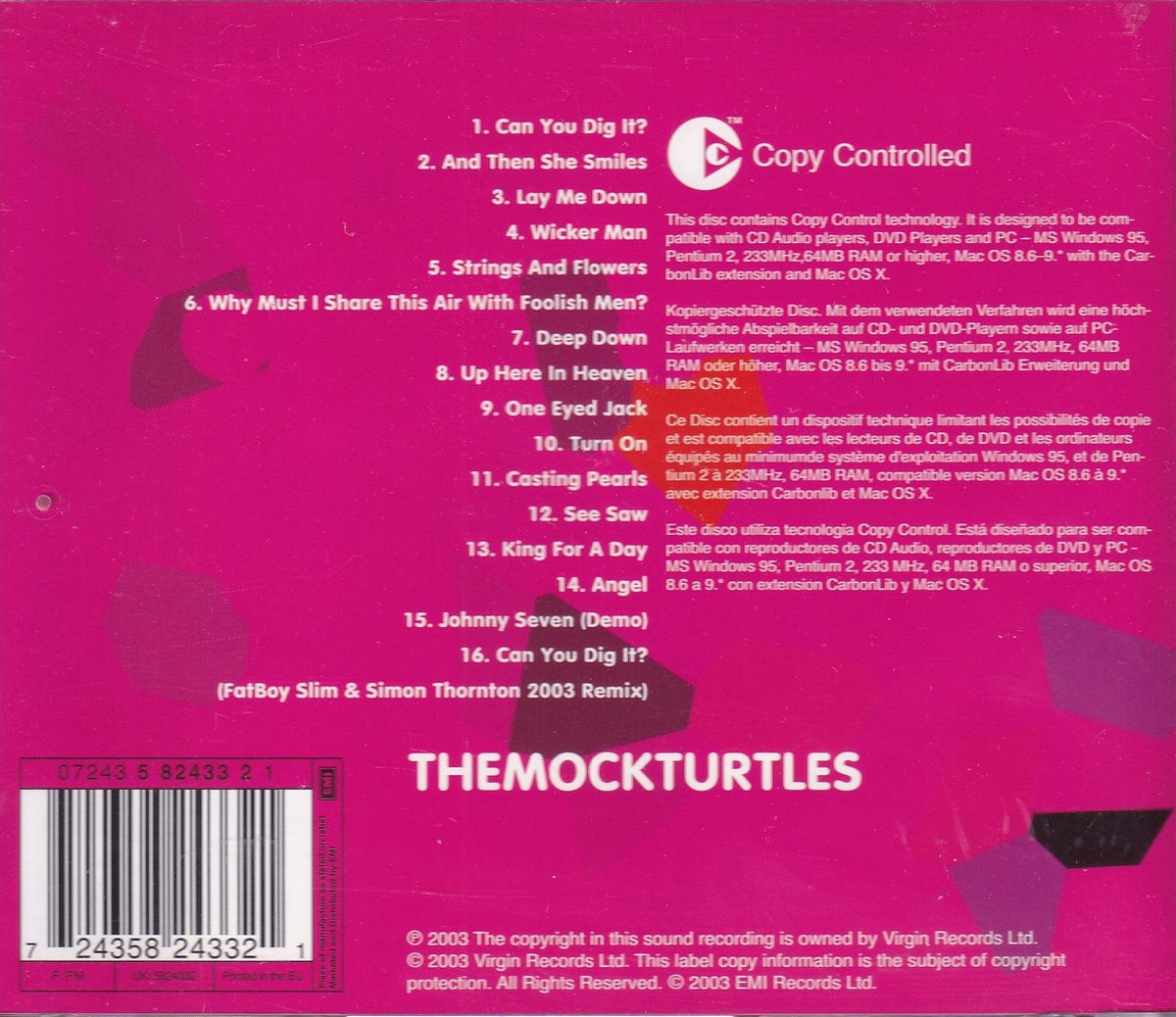 Can You Dig It?: The Best of the Mock Turtles
