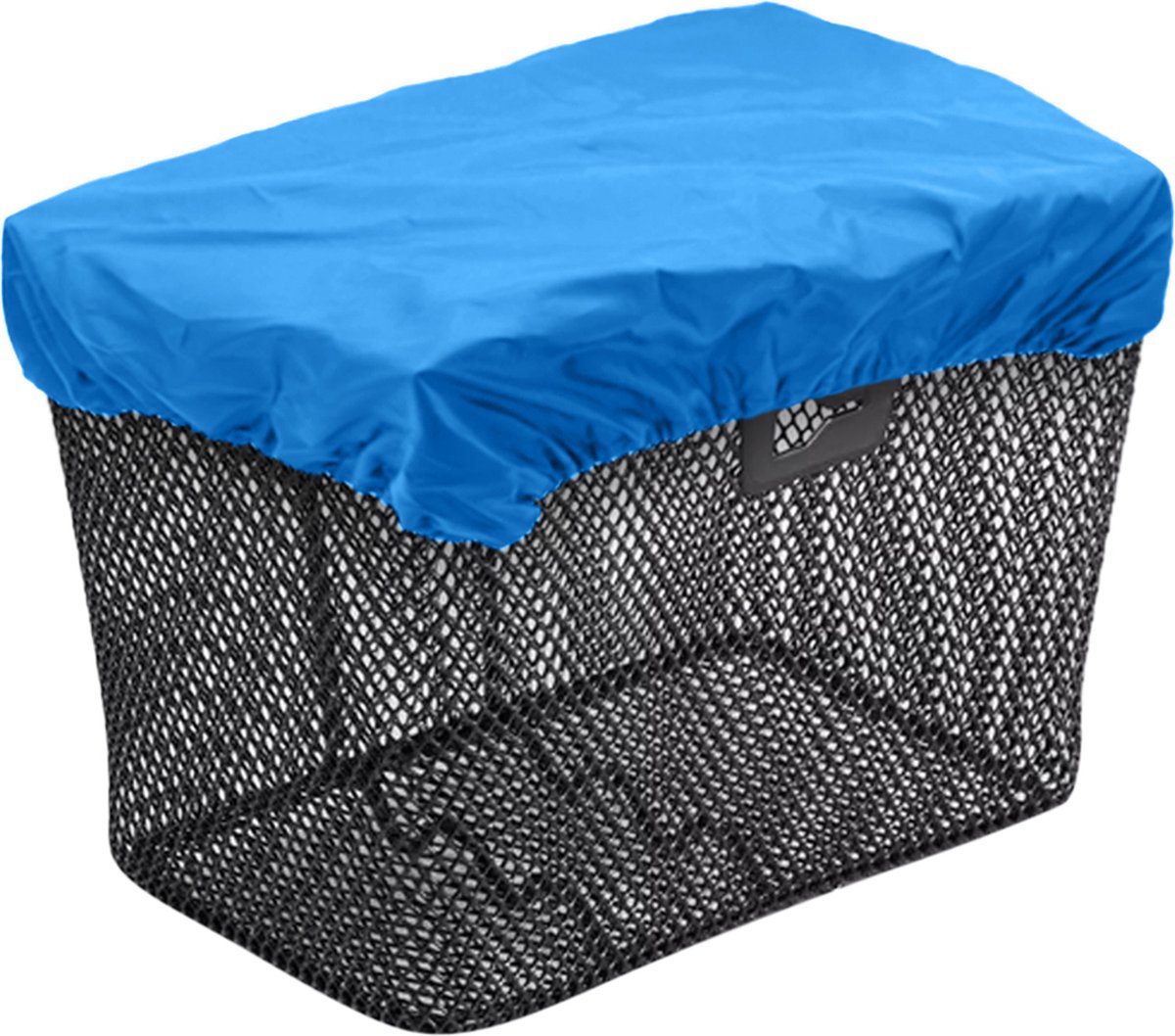 Purepeak Fietskrat Hoes - Krathoes Fietsmand - Afdekhoes Waterbestendig - Crate Cover - 35x45cm - Lichtblauw