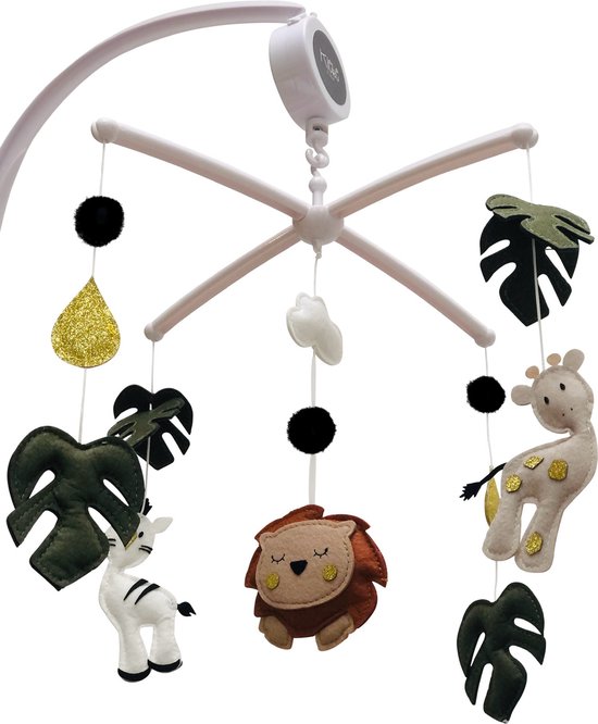 Muziekmobiel Jungle COMPLEET