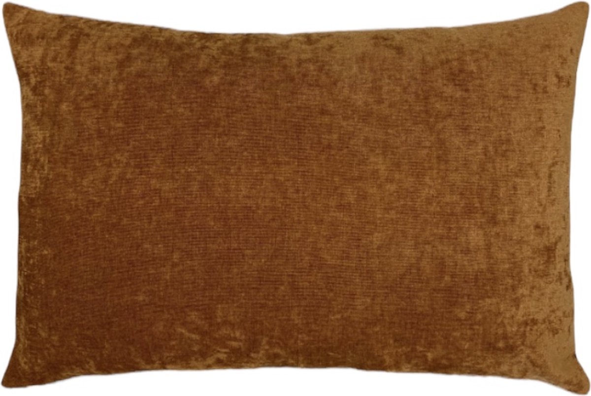 Zippi Design Fresh Orangina Sierkussen 40 x 60 cm Luxe (veren vulling) kleur oranje