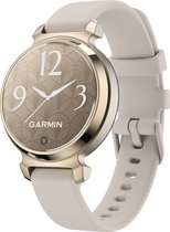 By Qubix - Siliconen bandje - Zandgrijs - Geschikt voor Garmin Lily 2