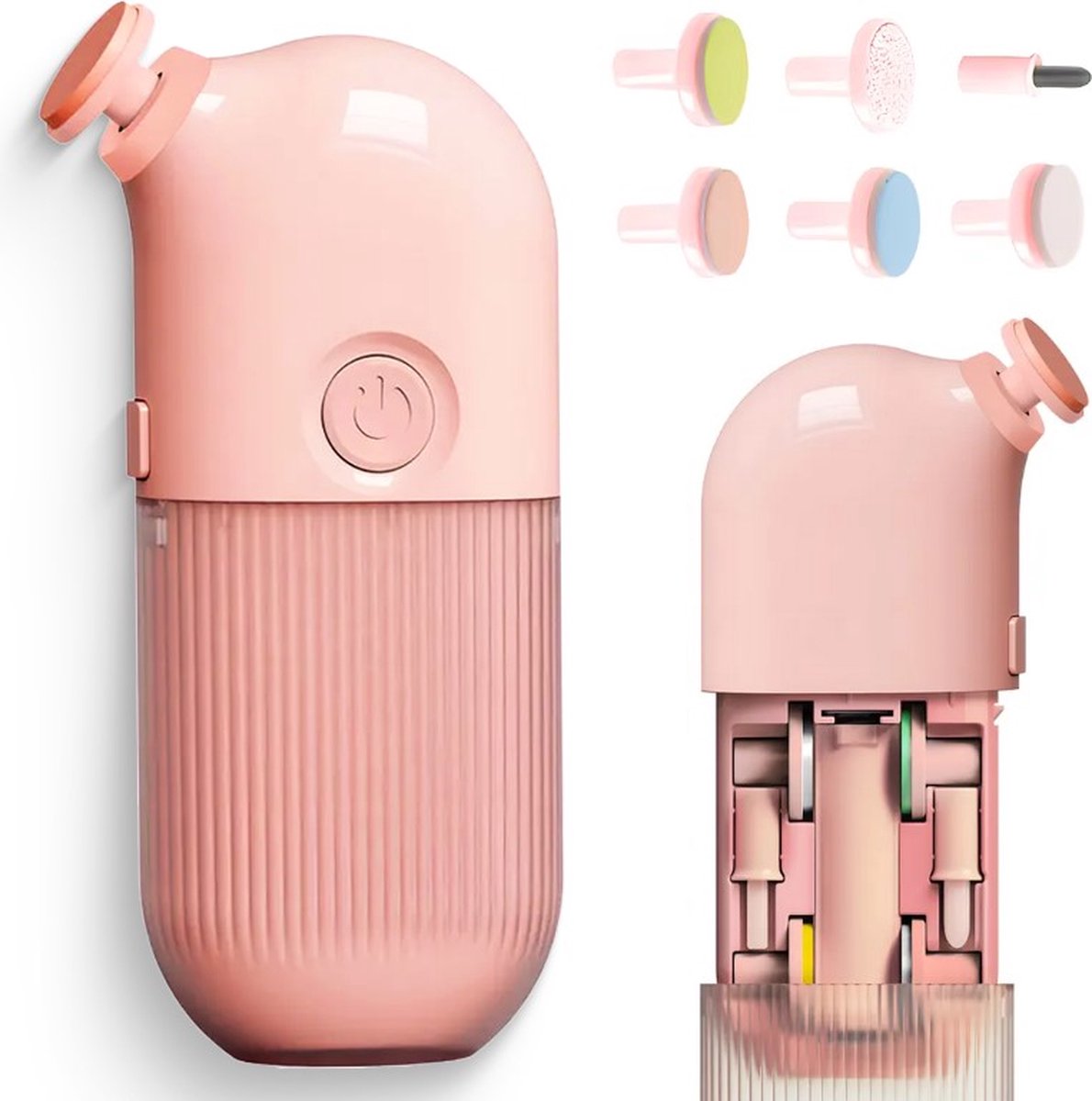 Goedkoopste Twinky Elektrische Nagelvijl voor Baby, Peuter & Volwassenen – Baby Nagelverzorging & Manicure Set – Ergonomische Nagelknipper – Voor Cadeau & Kraamcadeau