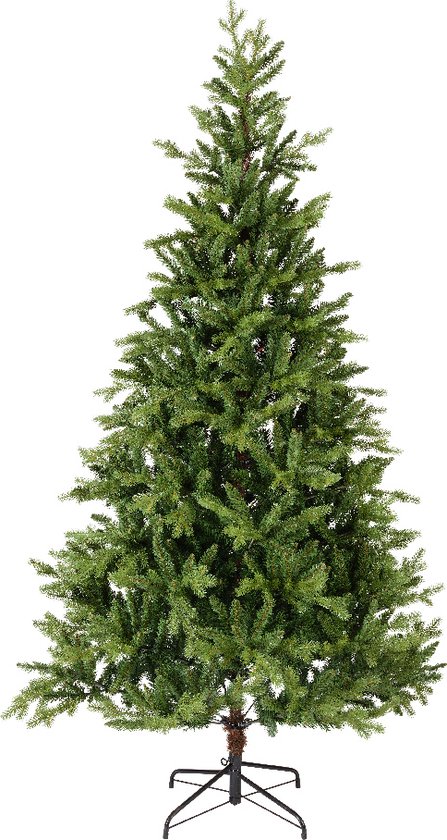tectake® Kunstkerstboom, levensechte spuitgiet- en PVC