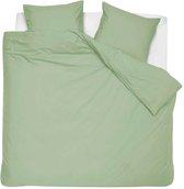 HOOMstyle Housse de Couette 100% Coton Percale - Qualité Supérieure - 2 personnes 200x240cm - Vert