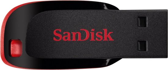 SanDisk Cruzer Blade | 128 GB | USB 2.0A - USB Sick