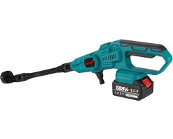 Seastone - Draadloze Hogedrukreiniger - Inclusief 2x Accu - Hogedrukspuit - Auto Wasmachine - Krachtige Koperen Motor - Draagbaar - Multi-Angle Spuitmond