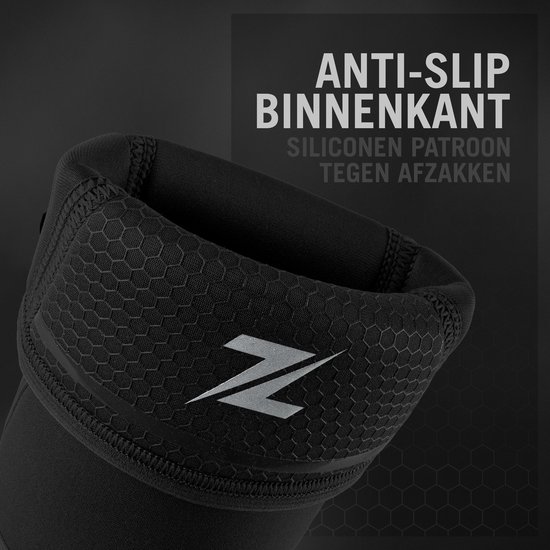 Kniebandage Voor Krachttraining - 7mm Neopreen, Flexibel En Antislip Bescherming Voor Dames En Heren