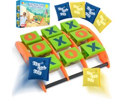 Boter Kaas en Eieren Spel - Pittenzakjes Werpzakken - Buitenspeelgoed voor Kinderen vanaf 3 jaar - F