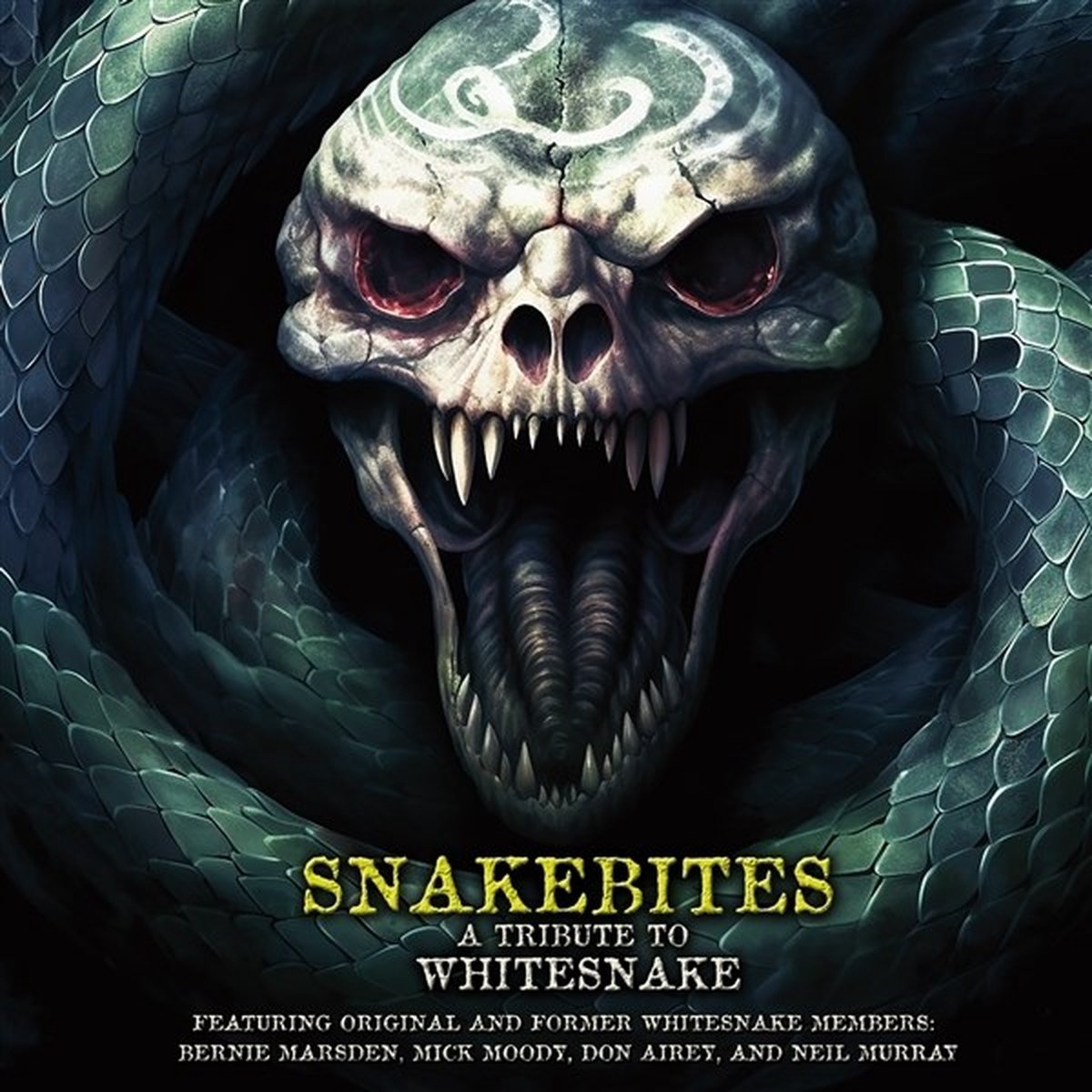 Various Artists - Snakebites: Tribute To Whitesnake (LP) (Coloured Vinyl)
