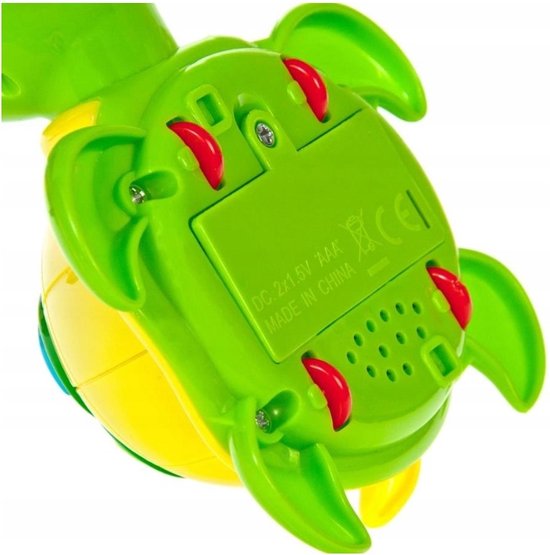 Schildpad lichtgevend en programmeerbaar voor de jongste kinderen