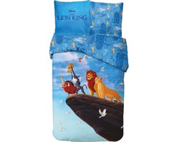 Disney - Lion King - Dekbedovertrek - 140x200 Cm - Eenpersoons - 100% Katoen.