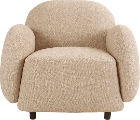 Fauteuil / Fauteuil d'appoint Seny - Lin - Couleur sable
