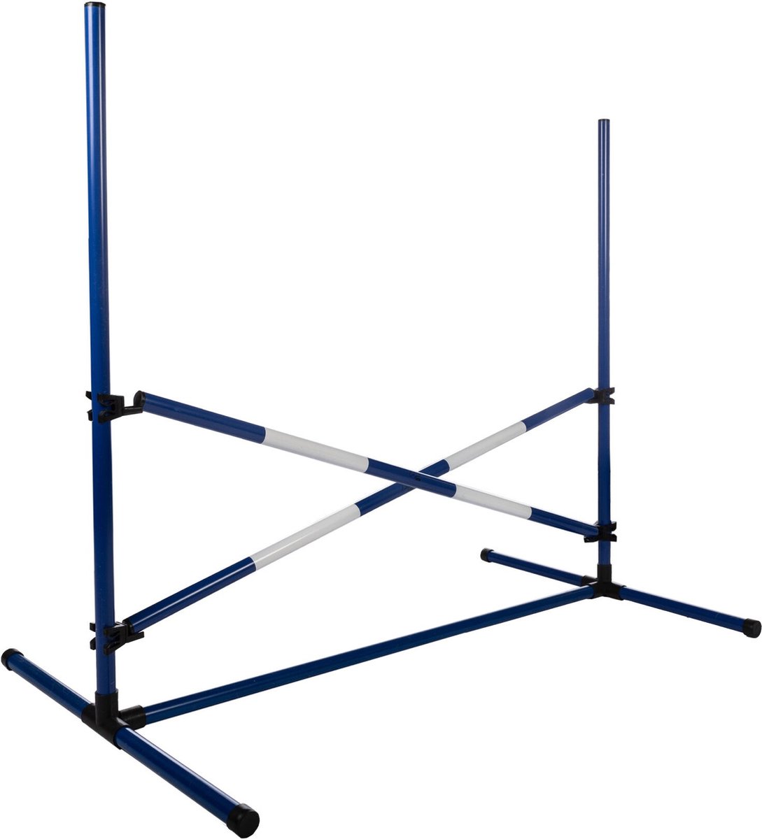 Hobby Horsing Jumping hindernis set - blauw/wit