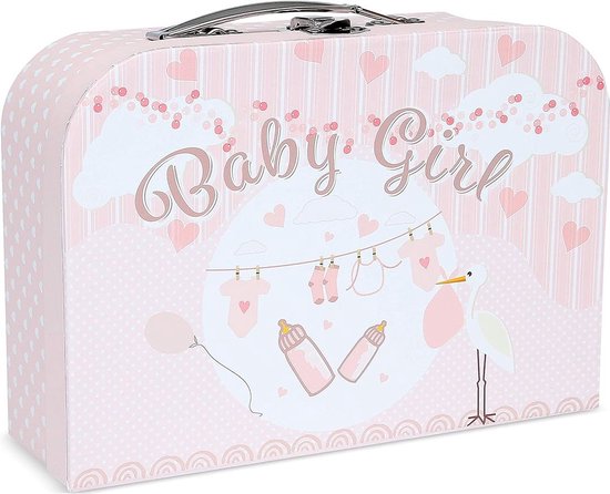 MKSS® Kraammand - Geboortemand - Kraamcadeau Meisje - Roze van MKSS — afbeelding 4