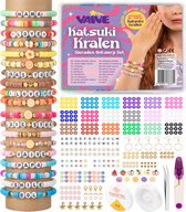 Vaive Katsuki Kralen Deluxe Starter Kit - 2485-delige Sieraden Maken Set - Knutselen Meisjes - Voor Kinderen - Knutselkoffer - Armband Maken - Oorbellen maken