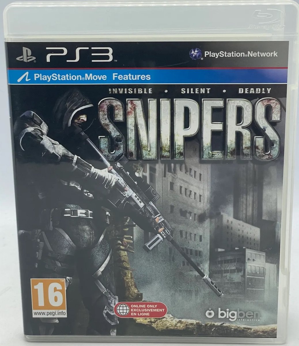 Snipers - Invisible . Silent . Deadly (Playstation Move compatible)