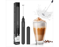 Handmatige Elektrische Melkopschuimer voor Koffie en Matcha - Compact, Draagbaar en Lichtgewicht