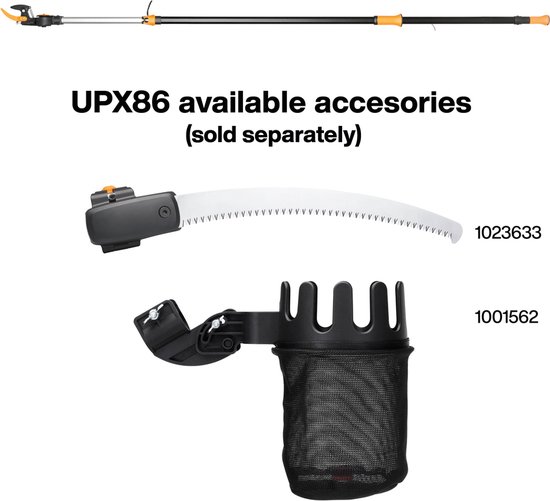 FIskars Quikfit Fruitplukker - UP80 - Appelplukker Opzetstuk voor Telescopische Steel van Fiskars — afbeelding 3