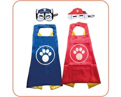 2x Patrouille Pup Verkleedkleding - Pups van Avonturenbaai Cape Masker