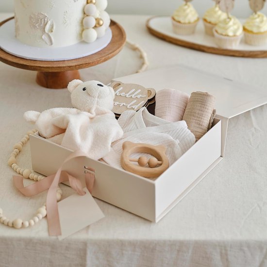 Lexium Kraammand - Kraamcadeau - Geboortemand - Babygeschenkset - Kraampakket - Baby cadeau van Lexium — afbeelding 3