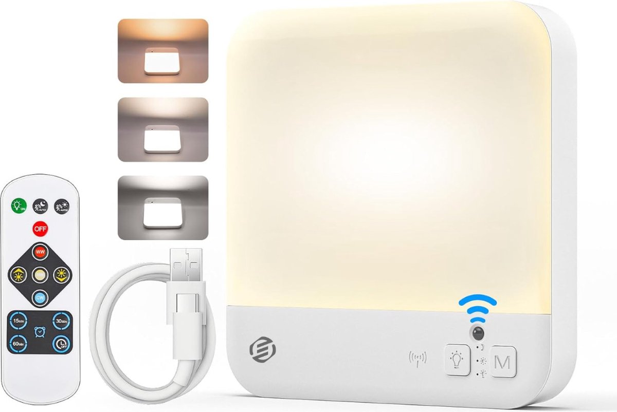 Equivera Plafonaire Lamp - Lamp - Plafond Lamp - Plafonnaire Lamp - Plafondlamp Wit