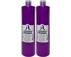 Südor Textielverf 1000 ml, lila.Wasbestendige textielverf voor lichte stoffen. Wasmachinebestendig, wasbestendig. Fixatie door strijken (2 x 500 ml)