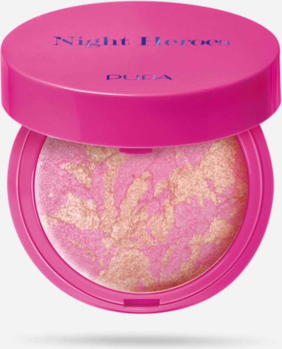Goedkoopste Pupa Milano - Night Heroes Highlighting Blush - 2 g