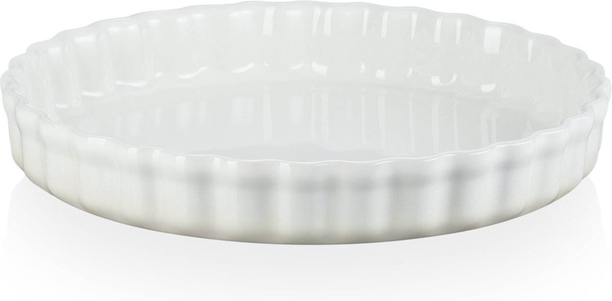 Le Creuset Aardewerken taartvorm Meringue 28cm 2,1l