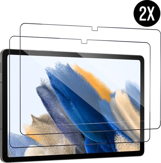 Lot de 2 films de protection d'écran en Glas trempé pour Samsung Galaxy Tab A8 (2021/2022) - Podec Premium Tempered pour tablette