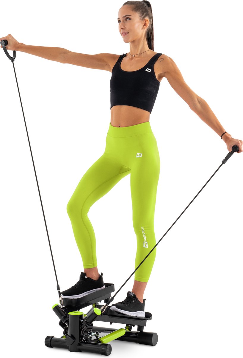 Hop-Sport Stepper HS-045S Slim avec poignées Nordic Walking, Extenseurs