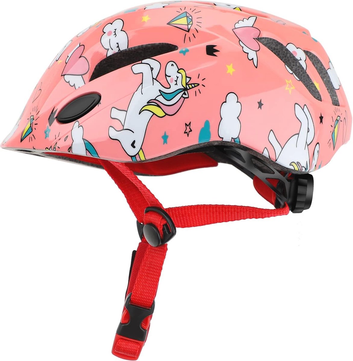 Verstelbare Kinderfietshelm en Skatehelm voor Jongens en Meisjes
